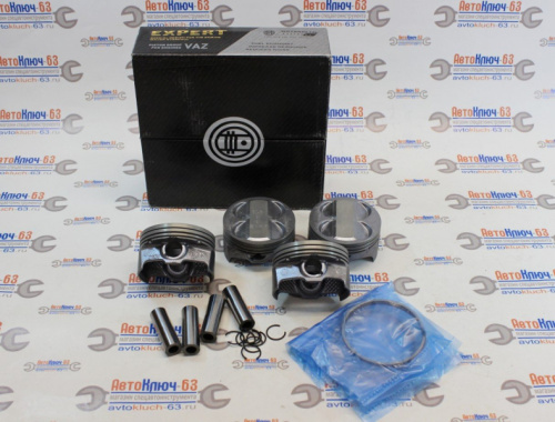 Комплект поршней с пальцами и кольцами для двигателя 21116, МоторДеталь в интернет-магазине avtofirma63.ru 