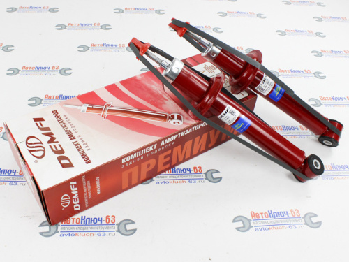 Задние амортизаторы ВАЗ 2110, 2111, 2112 -50 мм DEMFI Премиум в интернет-магазине avtofirma63.ru 