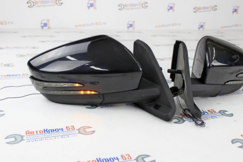 Боковые зеркала Лада Калина, Гранта, Датсун с повторителем AMG электрические в интернет-магазине avtofirma63.ru 