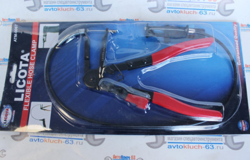 Клещи для шланговых хомутов с тросом Licota в интернет-магазине avtofirma63.ru 