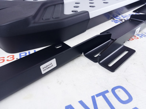 Пороги алюминиевые в стиле БМВ для а/м 2121 Урбан в интернет-магазине avtofirma63.ru 