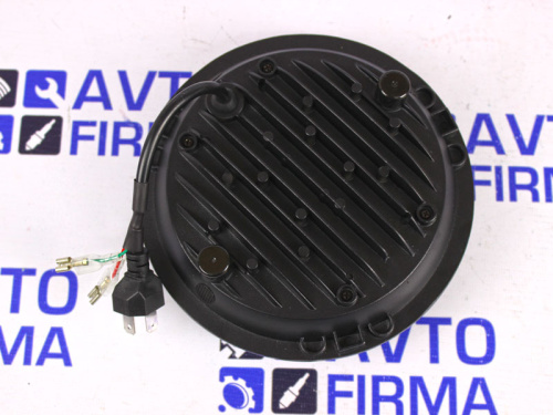 Фары светодиодные линзованные 90W на ВАЗ 2121, УАЗ, со встроенными ДХО и повторителем