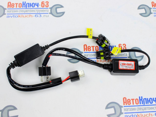 Проводка Sho-Me для би-линз и би-ксенона H4 с реле