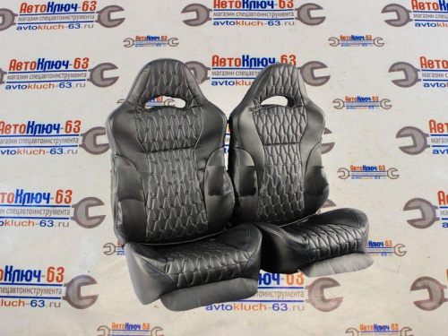 Комплект для переделки RECARO из экокожи для сидений ВАЗ