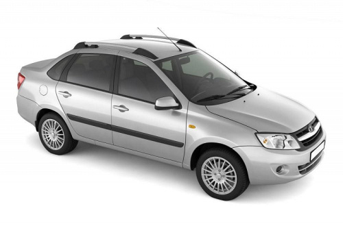 Рейлинги усиленные Лада Гранта Калина седан серебристый муар в интернет-магазине avtofirma63.ru 