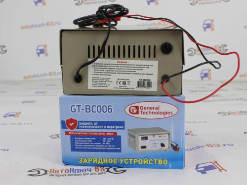 Зарядное устройство General Technologies GT-BC006 в интернет-магазине avtofirma63.ru 