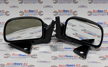 Боковые зеркала для ВАЗ 2104, 2105, 2107 цвет черный YH-3386-M-B-07 в интернет-магазине avtofirma63.ru 