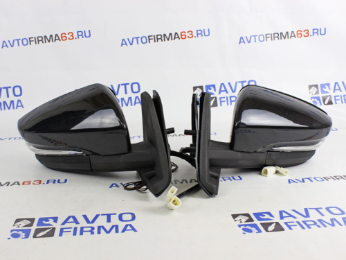 Боковые зеркала от Гранты с электроприводом, обогревом, повторителем, не окрашенные на Лада Ниву 21214, Урбан в интернет-магазине avtofirma63.ru 