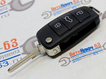 Ключ замка зажигания 1118, 2170, 2190, Datsun, 2123 (выкидной) по типу Audi Люкс от интернет-магазина avtofirma63.ru 