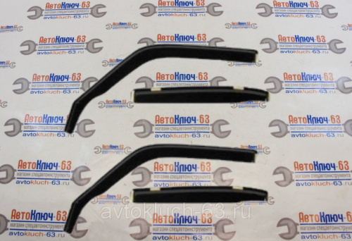 Дефлекторы (ветровики) для окон накладные скотч Волга Voin в интернет-магазине avtofirma63.ru 