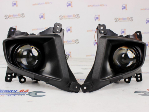 Тюнинг ПТФ с Би линзами для Приора SE