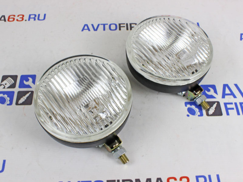 Противотуманные фары на ВАЗ 2101-2107, 2108-21099, Нива 4x4 белые круглые ОСВАР