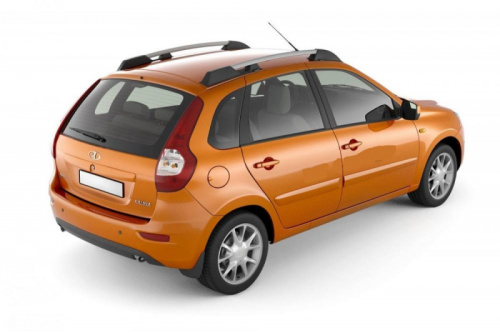 Рейлинги комфорт серебристый муар Лада Калина хэтчбек в интернет-магазине avtofirma63.ru 