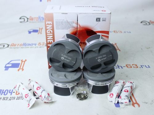 Поршни с пальцами AMP для двигателя 21126 с проточкой 82.0 гр. С в интернет-магазине avtofirma63.ru 