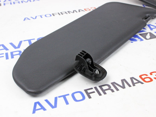 Cолнцезащитные козырьки черные с зеркалом от Веста Спорт на Лада Веста