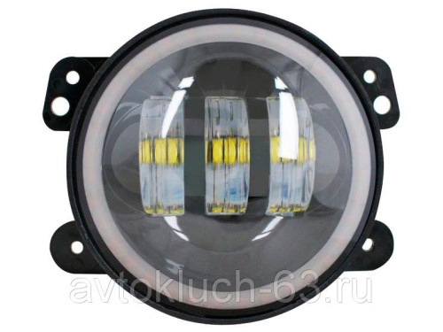 Фары противотуманные на Лада Икс Рей, Нива Урбан, Лада Веста, Гранта 2 с ангельским кольцом JG-S024