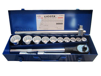 Набор торцевых головок 3/4", 12 гр., 7/8"-2", 15 пр. ALT-6001WS Licota в интернет-магазине avtofirma63.ru 