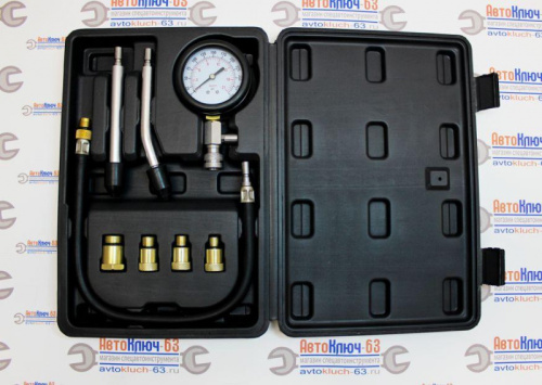 Компрессометр бензиновый (набор 8 предметов) АвтоDело в интернет-магазине avtofirma63.ru 