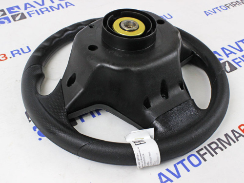 Руль Барс со вставками черный глянец для а/м 2110-2112