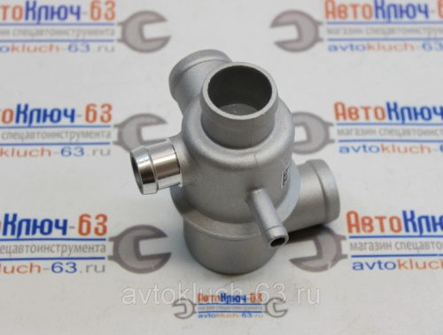 Термостат с корпусом в сборе ВАЗ 2123 Luzar в интернет-магазине avtofirma63.ru 