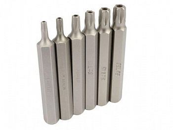 Набор звездочек TORX с отверстием АвтоDело в интернет-магазине avtofirma63.ru 