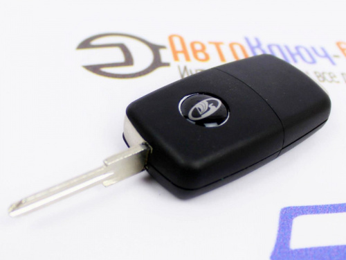 Выкидной ключ замка зажигания для Лада Гранта FL по типу Volkswagen, (3 кнопки) в интернет-магазине avtofirma63.ru 
