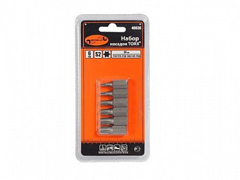 Набор бит TORX 6 шт. АвтоDело в интернет-магазине avtofirma63.ru 