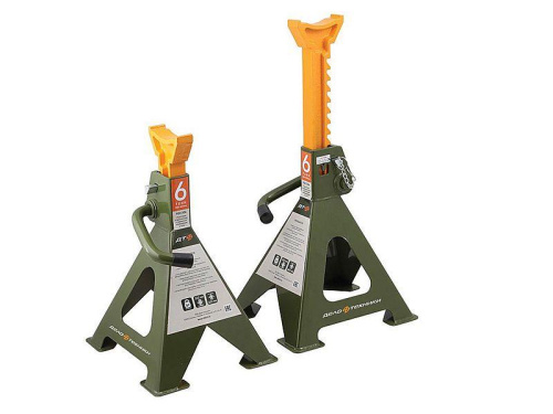 Подставки страховочные с зубчатым механизмом 6т Дело Техники в интернет-магазине avtofirma63.ru 