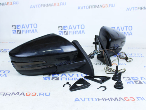 Боковые зеркала от Гранты механика с бегающим повторителем AMG на ВАЗ 2108-2115 в интернет-магазине avtofirma63.ru 