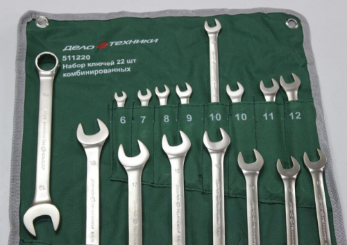 Набор ключей комбинированных 22 шт Дело Техники в интернет-магазине avtofirma63.ru 