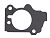 Прокладка дроссельного патрубка 21082-2112 двигателя для автомобилей ВАЗ