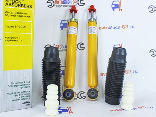 Амортизаторы газомасляные задней подвески 2180 Веста, Веста SW ATECH SPECIAL-GAS с отбойниками и пыльниками в интернет-магазине avtofirma63.ru 