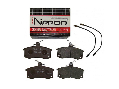 Передние тормозные колодки на ВАЗ 2110-2112 Allied Nippon в интернет-магазине avtofirma63.ru 