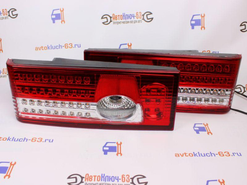 Задние фонари диодные для ВАЗ 2108-2114 красные