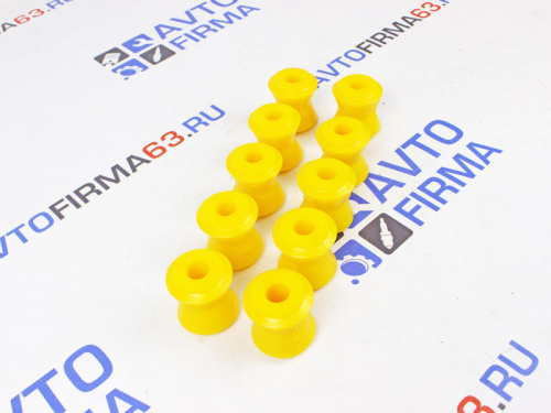 Комплект втулок реактивных штанг желтый полиуретан CS20 Comfort на Лада Нива 4x4 в интернет-магазине avtofirma63.ru 