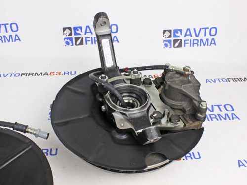 Усиленные нерегулируемые ступицы в сборе с вентилируемым тормозным диском для литых дисков 2121-2123 на Лада 4x4 Нива