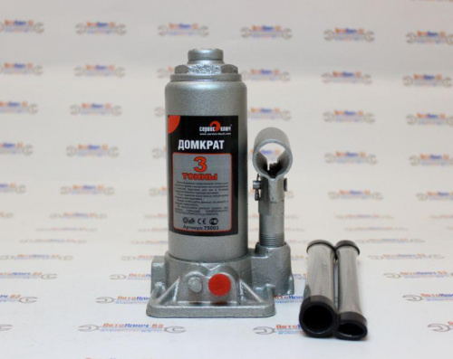 Домкрат гидравлический 3 тонны Сервис Ключ в интернет-магазине avtofirma63.ru 