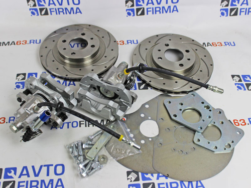 Задние дисковые тормоза R14, вентилируемые для а/м 2112, Дизайн Сервис ЕвроСпорт в интернет-магазине avtofirma63.ru 