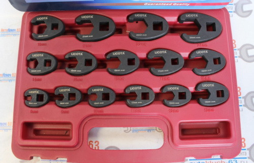 Набор ключей 3/8 и 1/2 8-24 мм ATF-5107 Licota в интернет-магазине avtofirma63.ru 