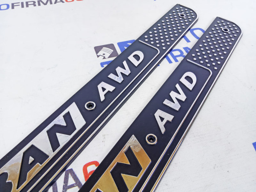 Накладки на пороги 2121 Урбан AWD для а/м 21214, 2131 Урбан в интернет-магазине avtofirma63.ru 