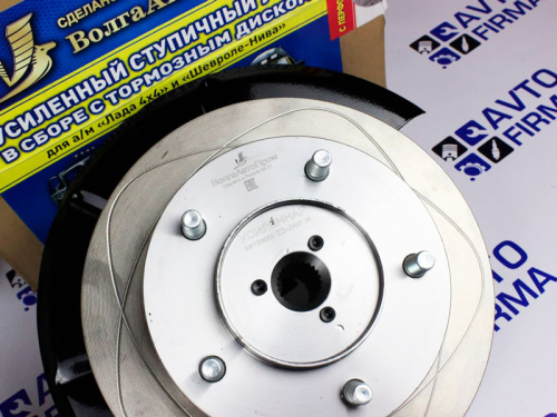 Усиленный ступичный узел, перфорированный диск, усиленная ступица, 24 шлица на Лада 4x4 Нива