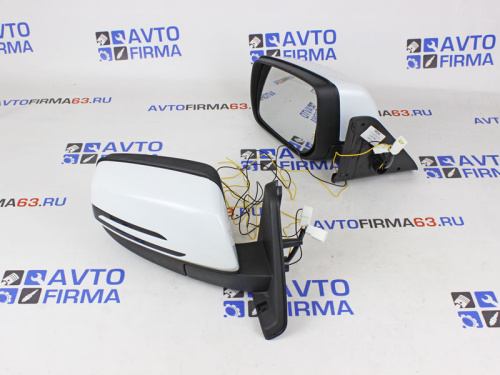 Заводские зеркала для а/м 2121 Урбан с электроприводом обогревом и бегающими поворотниками в стиле Мерседес AMG в интернет-магазине avtofirma63.ru 