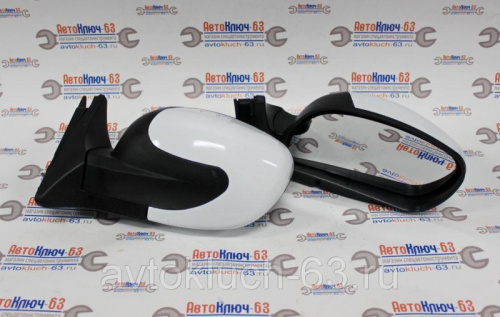 Боковые зеркала для ВАЗ 2104, 2105, 2107 Волна цвет белый в интернет-магазине avtofirma63.ru 