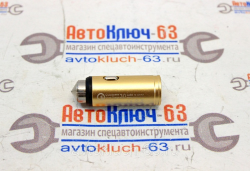 Автомобильное зарядное устройство USB 3 A