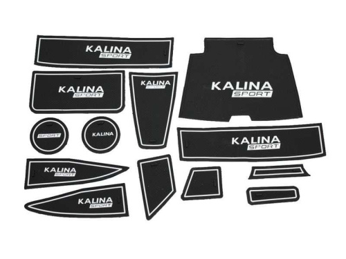 Силиконовые коврики «Sport» на панель приборов Калина-2