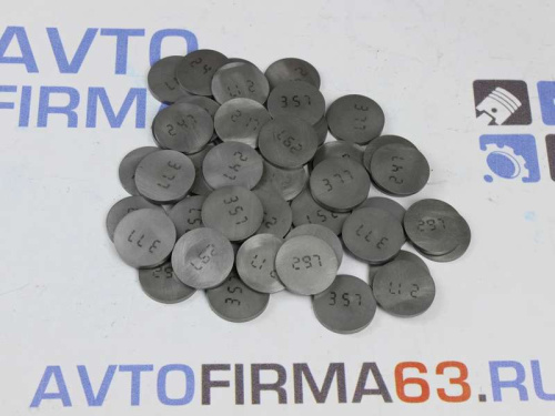 Регулировочные шайбы клапанов ВАЗ 2108