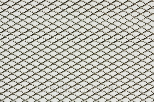 Алюминиевая сетка черная 1000х400 мм, средняя ячейка (8х16 мм) 1271 в интернет-магазине avtofirma63.ru 