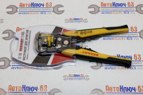 Клещи для зачистки проводов и зажима контактов REXANT в интернет-магазине avtofirma63.ru 