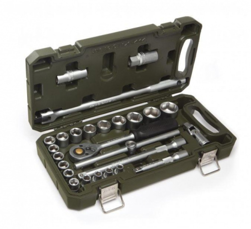 Набор головок и принадлежностей 1/2", 26 предметов в интернет-магазине avtofirma63.ru 