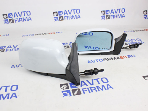 Боковые зеркала для ВАЗ 2104, 2105, 2107 цвет белый YH-3386-M-W-07 в интернет-магазине avtofirma63.ru 